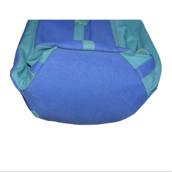 VINTAGE unique Made In Italy For B. Altman & Company , green and blue fabric bag - Picture 2 of 7